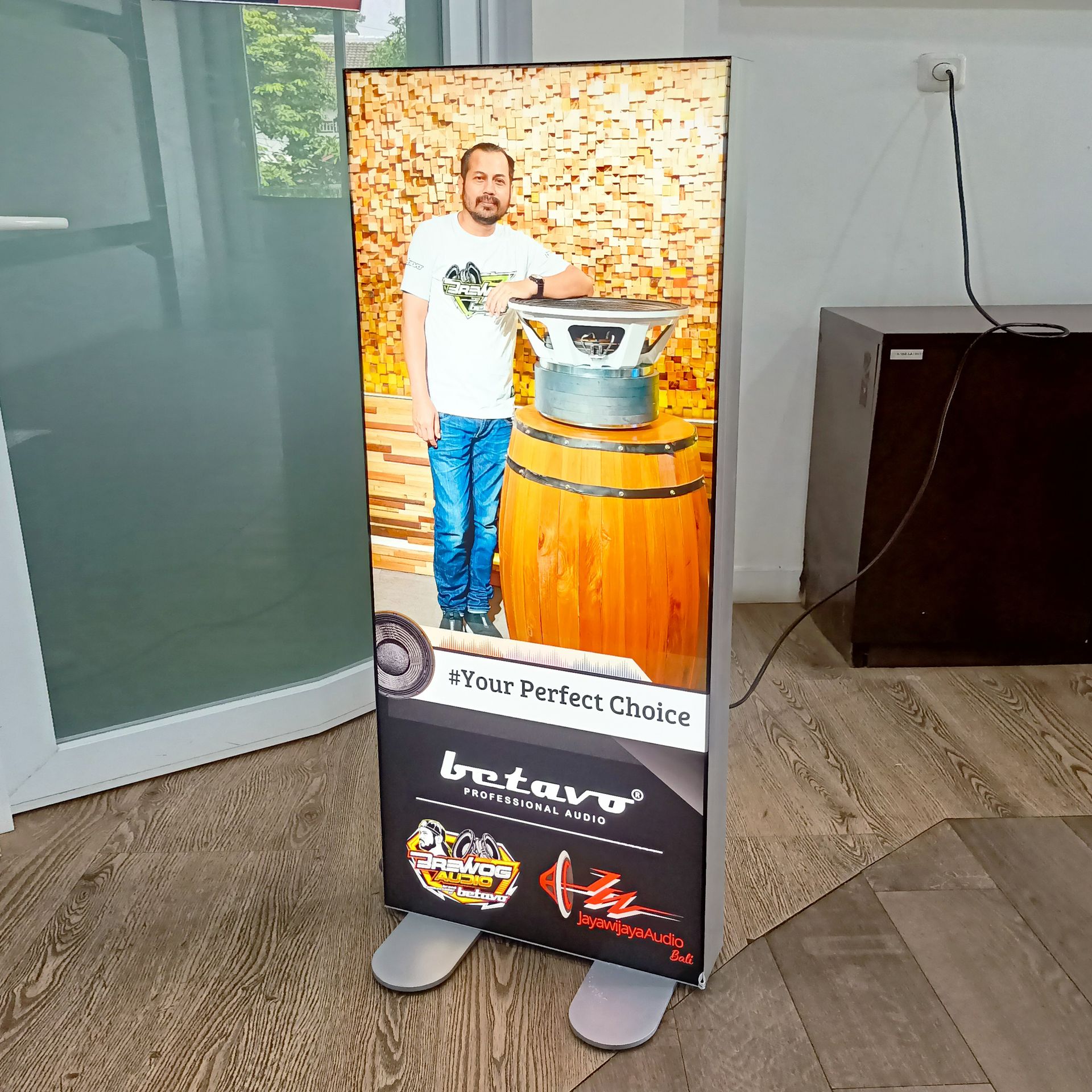 Fabric Frame LED Lightbox | Innograph.com