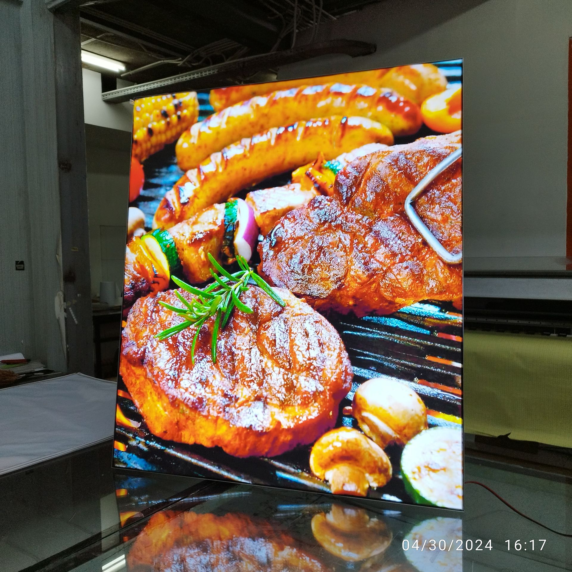 Fabric Frame LED Lightbox | Innograph.com