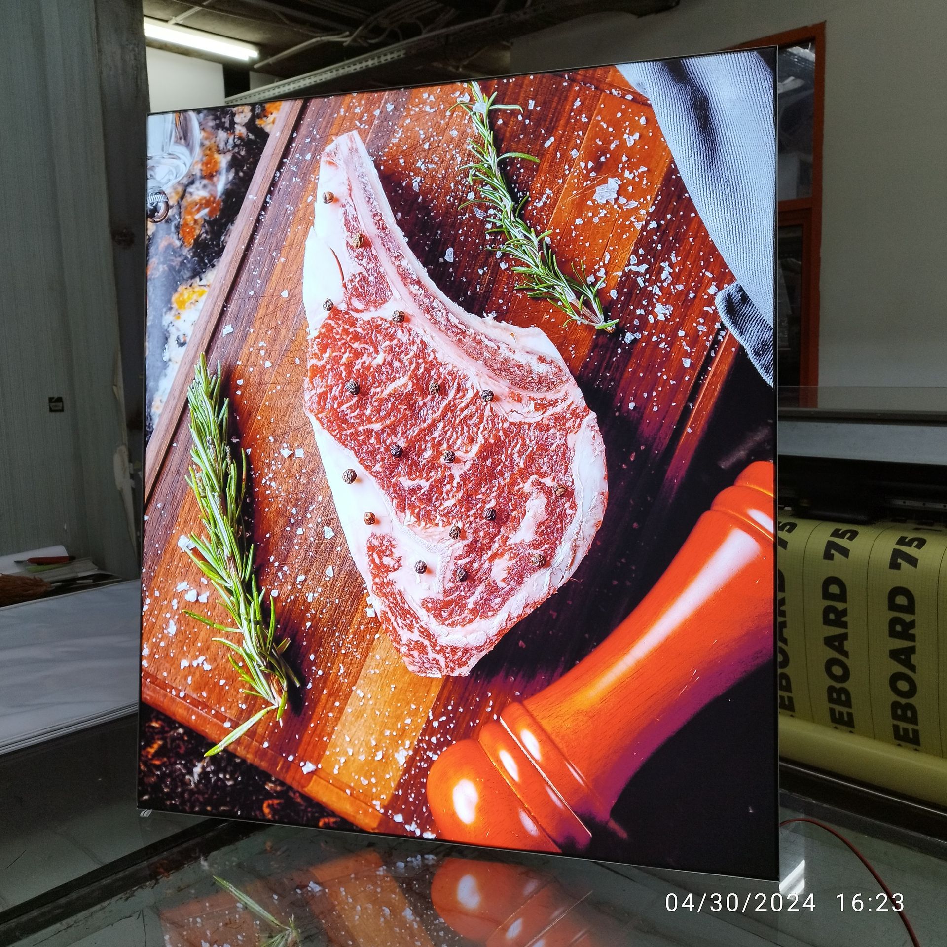 Fabric Frame LED Lightbox | Innograph.com