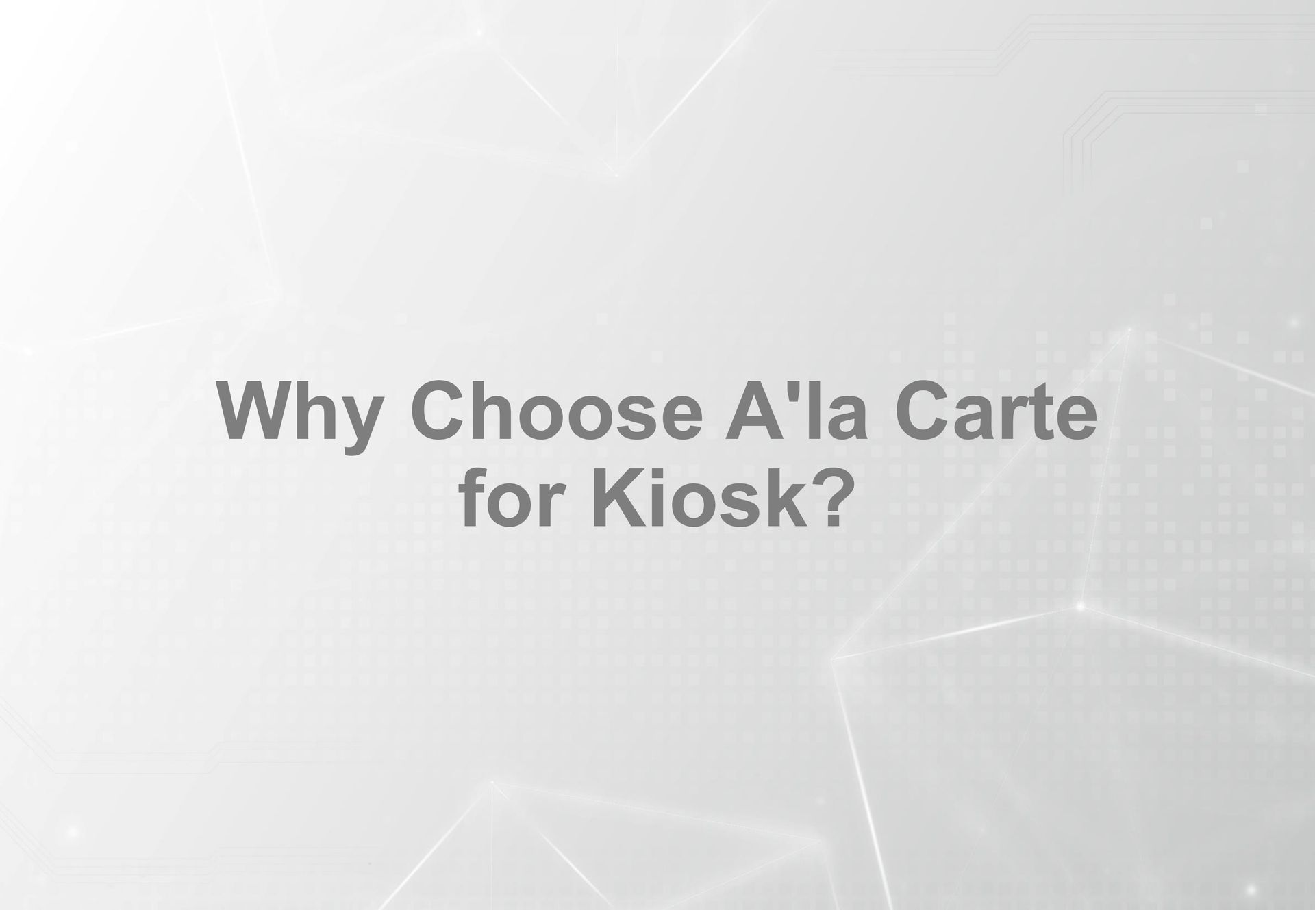 Kiosk Solution | Innograph.com