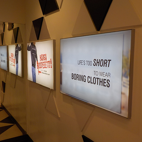 Fabric Frame LED Lightbox | Innograph.com
